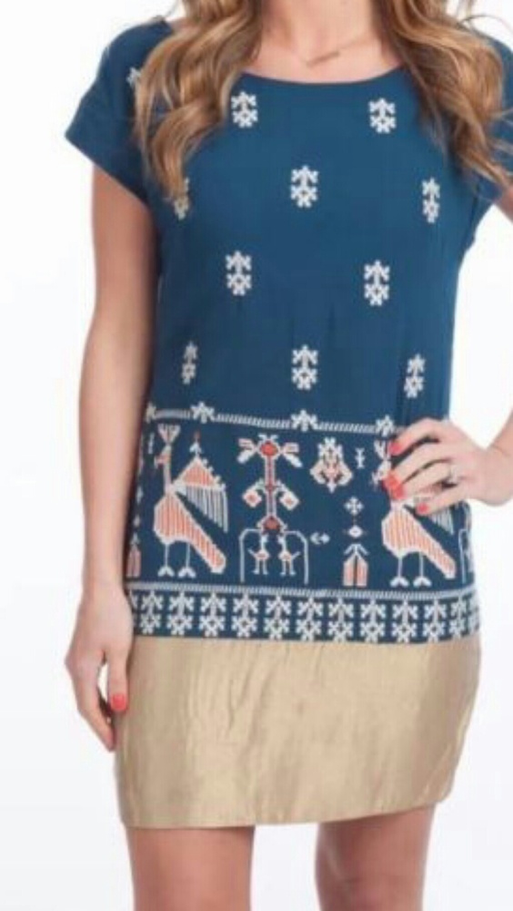 Avian Myth embrodiary Dress